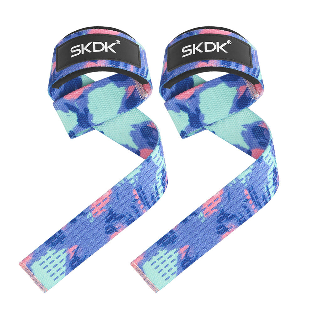 Camouflage Deadlift Straps – Heavy-Duty Powerlifting & Grip Support Straps for Gym