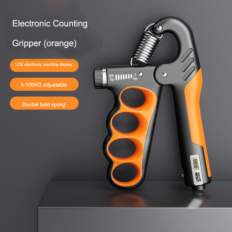 Adjustable Grip Strength Trainer – Hand Grip Exerciser with Counter for Strength Tracking