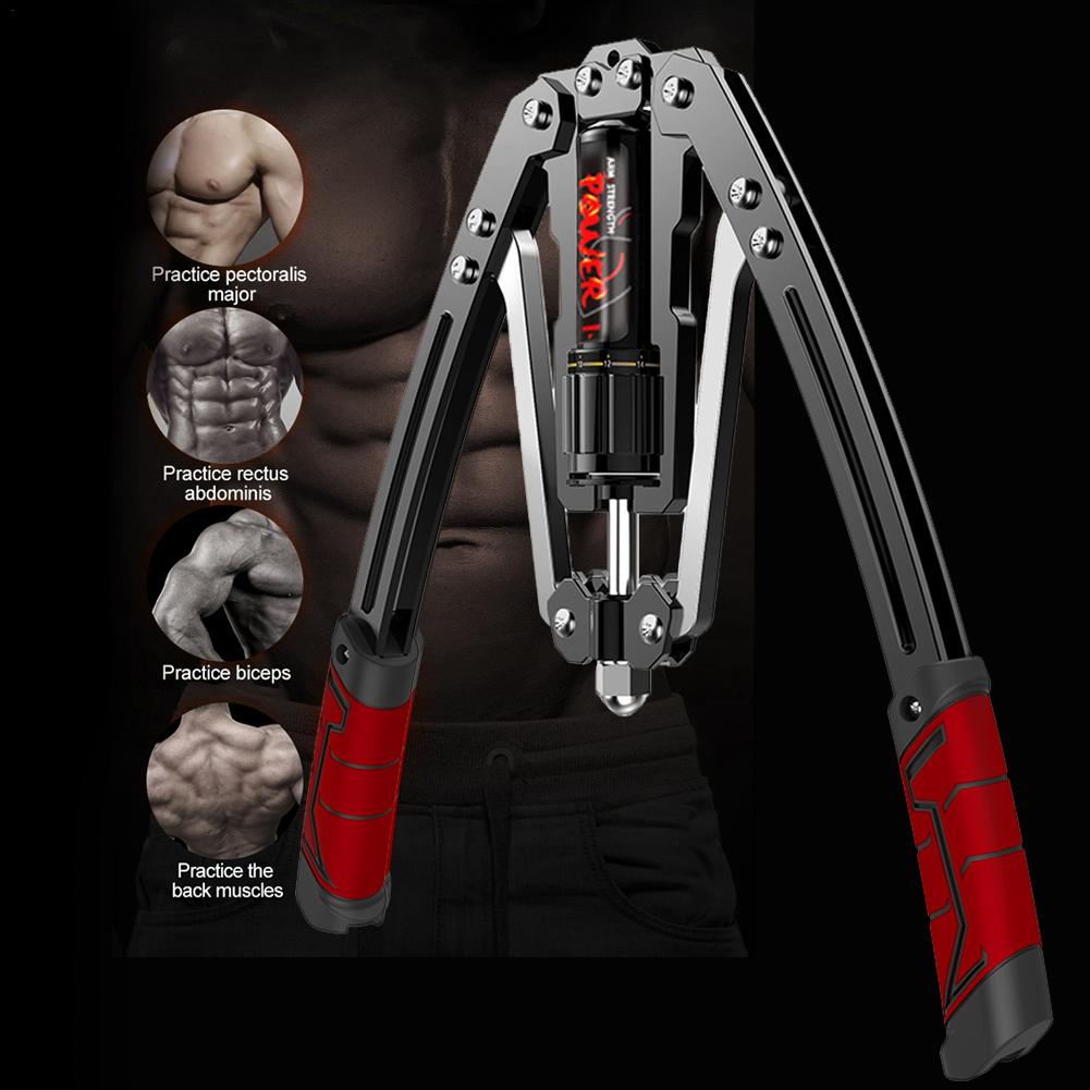 Adjustable Hydraulic Arm Strength Trainer – Multifunctional Home Fitness & Tension Workout Equipment