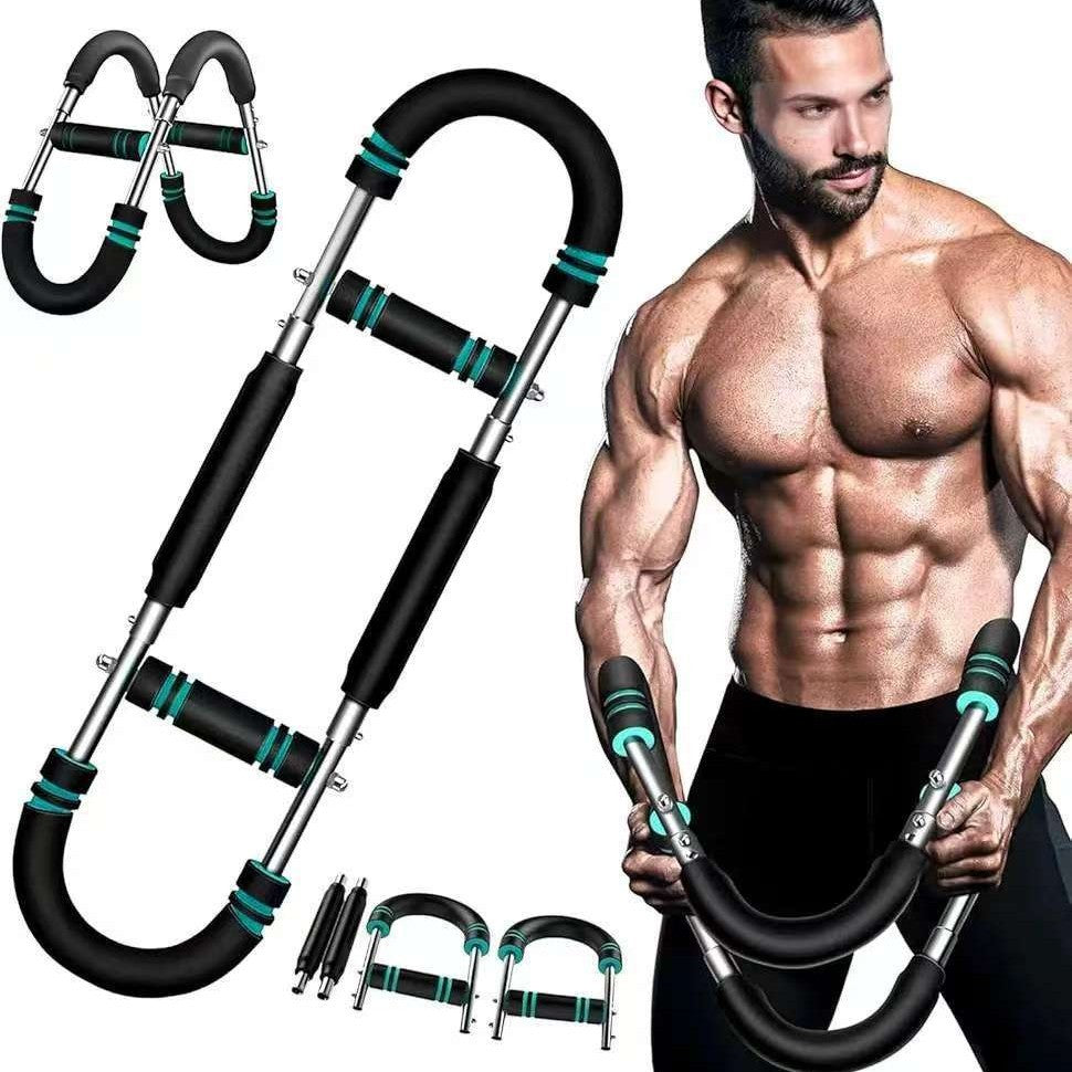 Multifunctional U-Shaped Arm & Chest Muscle Trainer – Adjustable Home Fitness Equipment for Upper Body Workouts