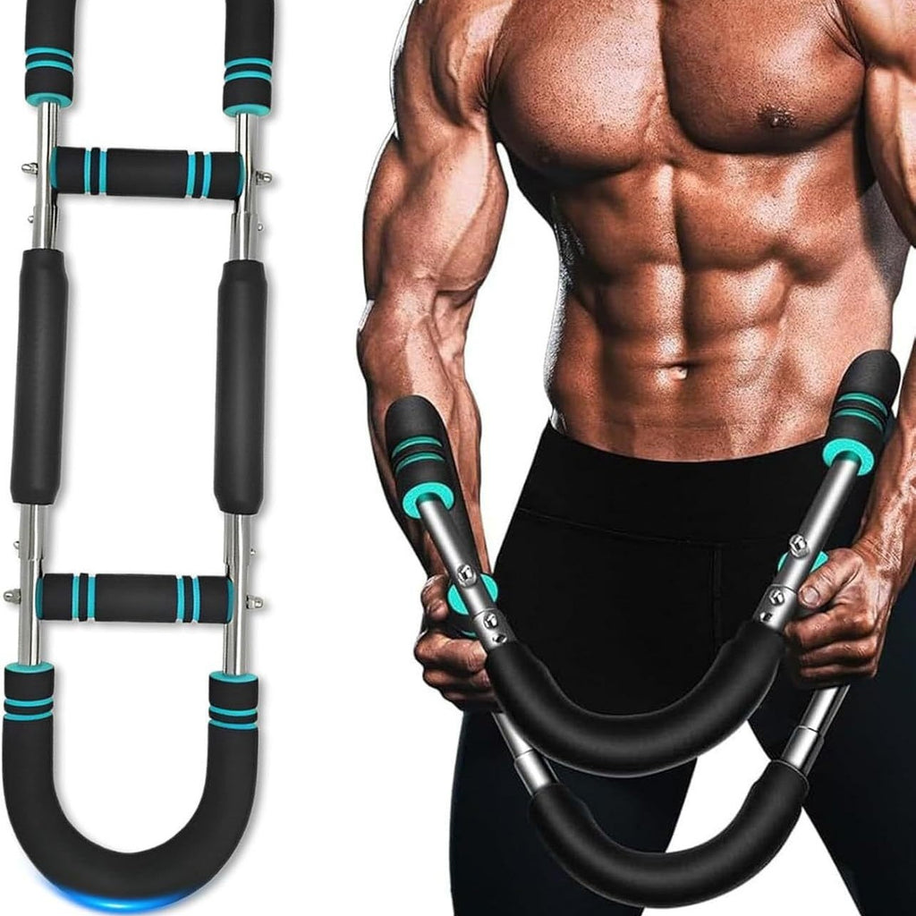Multifunctional U-Shaped Arm & Chest Muscle Trainer – Adjustable Home Fitness Equipment for Upper Body Workouts