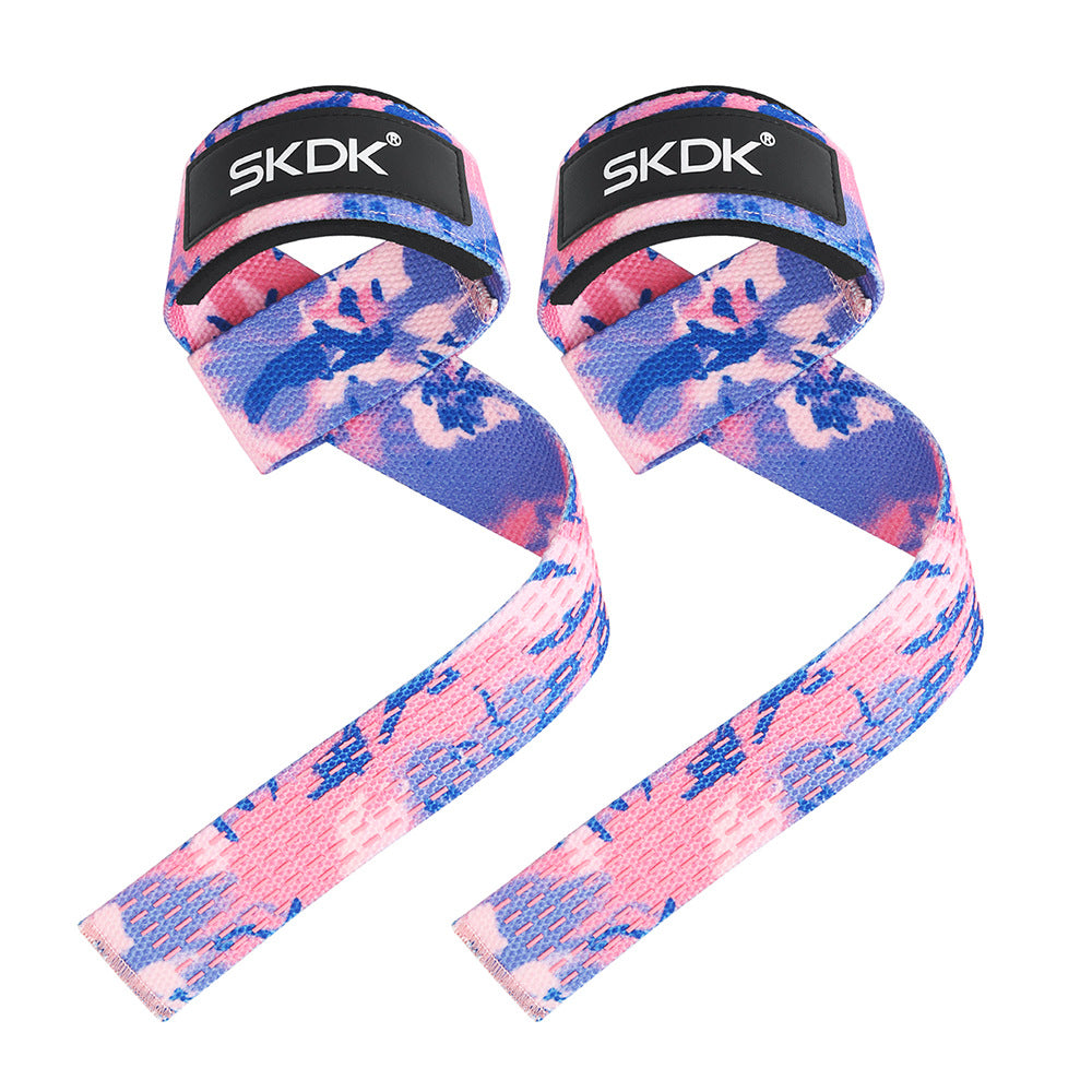 Camouflage Deadlift Straps – Heavy-Duty Powerlifting & Grip Support Straps for Gym