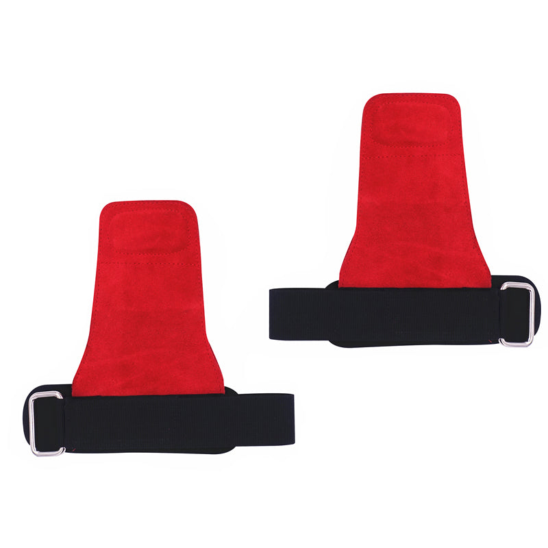 Adjustable Wrist Wraps & Leather Grip Protectors – Support Gear for Weightlifting, Pull-Ups, Barbell & Kettlebell Training