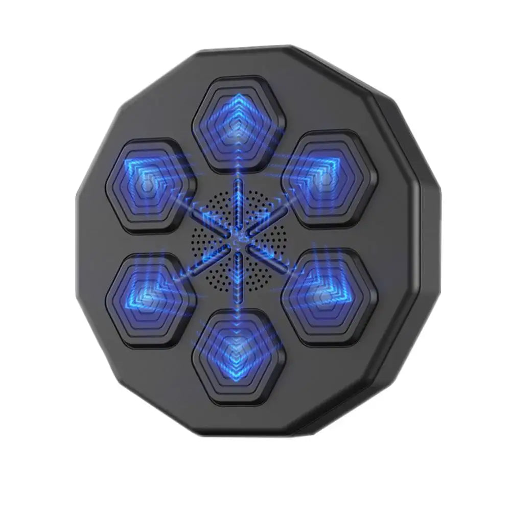 Bluetooth Smart Boxing Trainer – Wall-Mounted Punch Pads with Music & Interactive Fitness Tech for Home Workouts